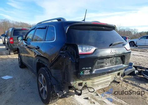 2019 Jeep Cherokee Limited 4X4 z USA, uszkodzony, nr VIN 1C4PJMDX0KD126574